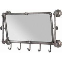 Bild für Wandgarderobe anthrazit 75x16x45cm