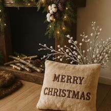 Bild für L'Essentiel Maison Dekokissen Weihnachtskissen -Modern, Weihnachtsdesign, Festlich, Der Hingucker für Ihr Sofa (43x43 cm)