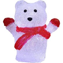 Bild für Deuba Acryl Figur Eisbär LED beleuchtet Weihnachtsdeko Weihnachten Weihnachtsfigur