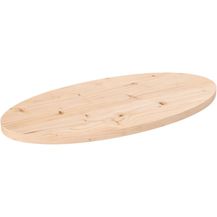 Bild für vidaXL Tischplatte 70x35x2,5 cm Massivholz Kiefer Oval 824315