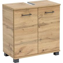 Bild für Schildmeyer Nora Waschbeckenunterschrank 144919, Eiche Landhaus Dekor, 60 x 32,6 x 63,5 cm (B/T/H)