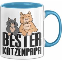 Bild für Trendation Tasse Katzenpapa Tasse Geschenk Vatertag Katzenbesitzer Geschenkidee Geburts