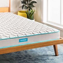 Bild für Linenspa Federkern-Matratze, 15 cm, Polyester, Innerspring Mattress, King (150x200 cm)