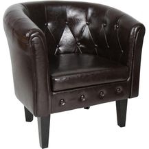 Bild für MIADOMODO® Chesterfield Sessel mit Rautenmuster