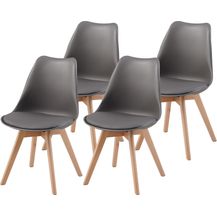 Bild für Albatros Esszimmerstühle 4er Set AARHUS