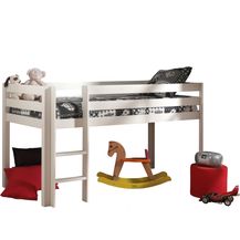 Bild für Vipack 'Pino' Halbhochbett weiß