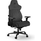 Corsair TC500 Luxe Gaming-Stuhl mit verstellbarer Lendenstütze und Omniflex-Armlehnen, Shadow