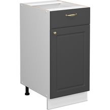 Bild für Midischrank Fame-Line Anthrazit-Gold 40 x 82 cm ohne Arbeitsplatte Vicco