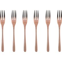 Bild für Sambonet Taste Kuchengabelset 6-tlg. copper Besteck