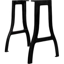 Bild für vidaXL Esstischbeine 2 Stk. A-Gestell Gusseisen 245420