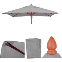 Bild für Ersatz-Bezug für Gastronomie Holz-Sonnenschirm HWC-C57