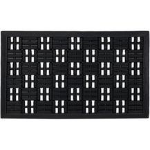 Bild für Gummi Fußmatte in Gitter-Optik 10039371