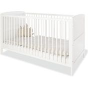 Pinolino 'Viktoria' Kombi-Kinderbett weiß, 70x140 cm, umbaubar