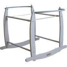 Bild für Clair de Lune Deluxe Rocking Moses Korb Ständer (grau)