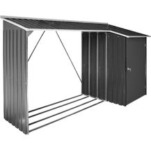 Bild für Duramax Kaminholzregal mit Aufbewahrungsschrank