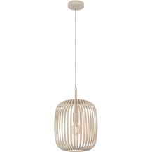Bild für Eglo 900496 Hängeleuchte ROMAZZINA E27 1X40W sandfarben H:110cm Ø32. 5cm dimmbar