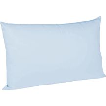 Bild für Fleuresse Mako-Satin Kissenbezüge 40x60 cm uni mit RV DP 6056 bleu
