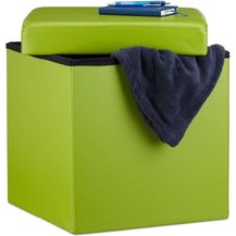 Bild für Faltbarer Sitzhocker Kunstleder