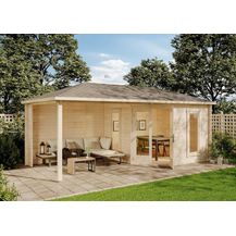 Bild für Alpholz Holz Gartenhaus 5-Eck Liwa 