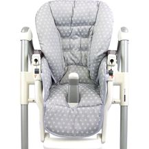 Bild für BambiniWelt by Rafael K. Hochstuhlauflage Ersatzbezug Sitzkissen kompatibel mit PEG PEREGO Prima Pappa Diner