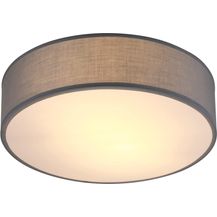 Bild für Monzana Deckenlampe Stoff 30 cm Grau 1-flammig E27