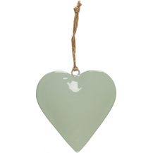 Bild für Weihnachtsdeko Weihnachtsschmuck Herz 10x10cm Grün Ib Laursen 2518-81