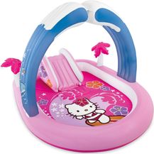 Bild für Intex Kinder Swimming Pool und Planschbecken mit Wasserspielfunktion "Hello Kitty"