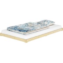 Bild für Erst-Holz Niederflurbett aus geölter Fichte 120x200 cm