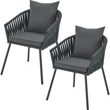 Bild für Juskys Rope Stühle 2er Set