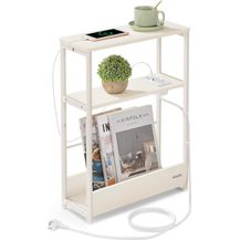 Bild für Vasagle Nachttisch mit Ladefunktion und 3 Ablagen