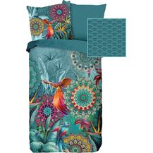 Bild für HIP Mako Satin Bettwäsche 2 teilig Bettbezug 135x200 cm Kopfkissenbezug 80x80 cm Lovise 6995. 99. 08 Multi