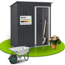 Bild für Juskys Metall Gerätehaus S mit Pultdach