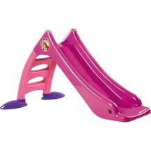 Bild für Dohany 2in1 Kinderrutsche Wasserrutsche freistehend Rutschbahn Rutschlänge 120 cm (pink)