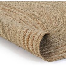 Bild für vidaXL Teppich Jute Geflochten 90 cm Rund 245336