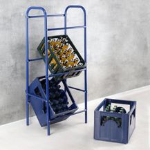 Bild für Gravidus Kastenständer Flaschenkastenständer Kastenständer Getränkekistenregal für 3 Kisten