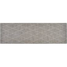 Bild für vidaXL Küchenteppich Waschbar Raute 60x180 cm Samt 136565