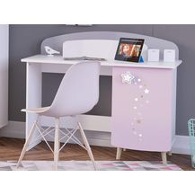 Bild für Kinderschreibtisch >Savannah< in Weiß aus MDF
