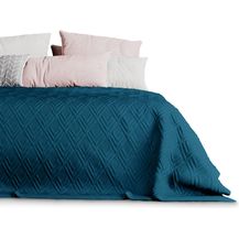 Bild für AmeliaHome Tagesdecke 170x270 cm Bettüberwürf zweiseitig Ultrasonic Steppung Polyester Ophelia Indigo