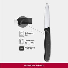Bild für Victorinox Gemüsemesser schwarz 8 cm