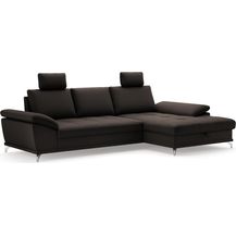 Bild für Cavadore Ecksofa Castiel mit Federkern / Eckcouch mit großem Longchair