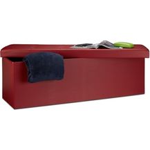 Bild für Faltbare Sitzbank aus Kunstleder