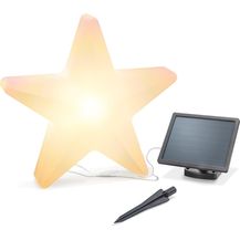 Bild für esotec LED-Stern für außen Solar Adventsstern Leuchtstern D55cm 12LEDs 6500K 2800K außen 102121