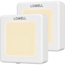 Bild für LQWELL LED Steckdosenleuchte Nachtlicht Steckdose Faltbar mit Dämmerungssensor