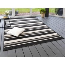 Bild für In- und Outdoor Teppich Bergen Streifen