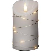 Bild für Konstsmide LED-Echtwachskerze weiß (1834-190)