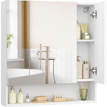 Bild für Vasagle Spiegelschrank mit 3 Türen