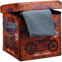 Bild für Sitzhocker mit Stauraum Trendmotiv