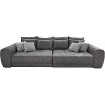Bild für Big-Sofa XXL 306 cm Federkern Lounge Couch mit Bezug aus Mikrofaserstoff in Grau