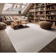 Bild für Paco Home Outdoor Teppich Wetterfest Wohnzimmer Balkon Küchenteppich Flachgewebe Sisaloptik Meliert Einfarbig