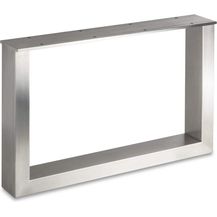 Bild für SO-TECH® Tischgestell KUFE echt Edelstahl Profil 80 x 40 mm